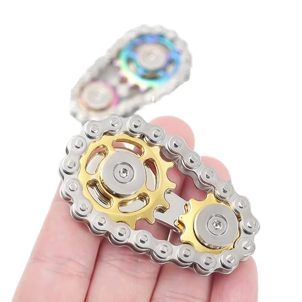 Bike Chain Gear Fidget Spinner