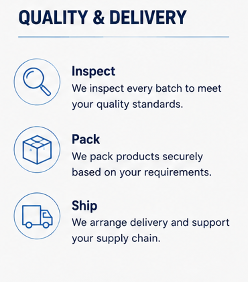 QUALITY & DELIVERY