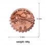 Great Wall Refrigerator Magnet Bottle Opener